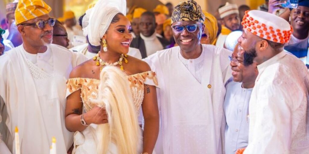 Governor Sanwo-Olu Sends Best Wishes to Davido and Chioma After Their Wedding