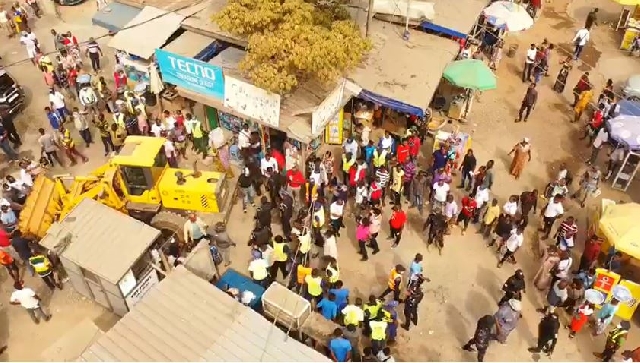 Nigerian and Ivorian Traders Clash Over Space at Nkrumah Circle; 4 Arrested