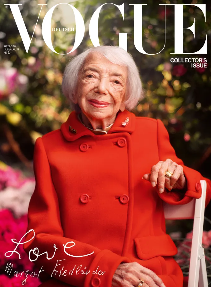 102-Year-Old Holocaust Survivor Featured on the Cover of Vogue Germany (Photos)