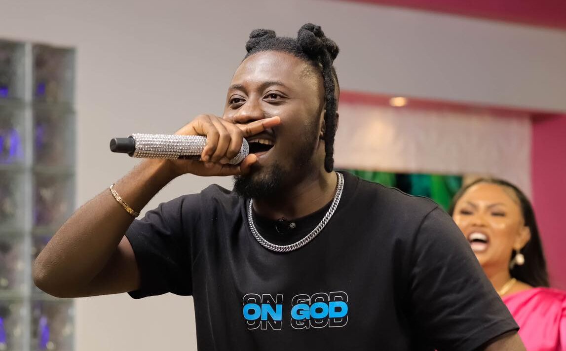 Amerado Offers Advice to Musicians on Lyrical Content After Feature in BECE Question