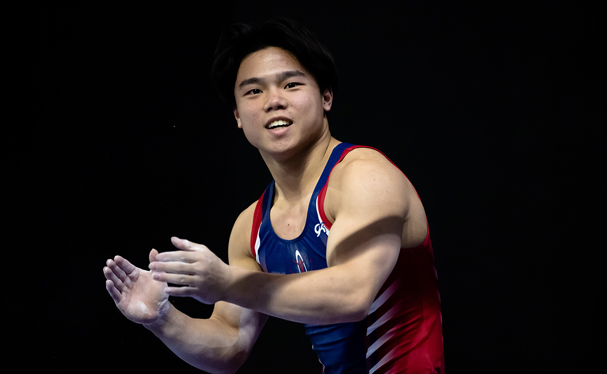 Who is American artistic gymnast, Asher Hong?
