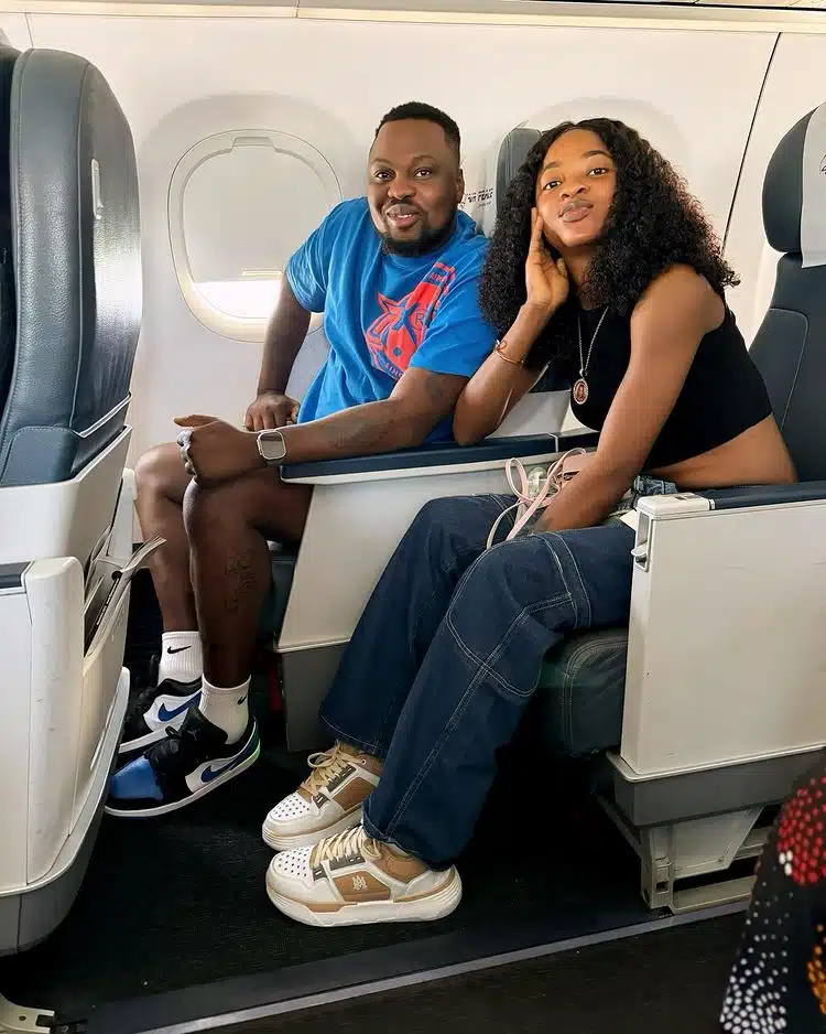 Egungun Gifts Fiancée with Multiple Apple Gadgets on Her Birthday