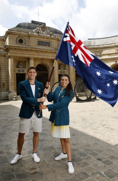 Jess Fox and Eddie Ockenden Named as Australia’s Flag-Bearers for Paris Olympics Opening Ceremony