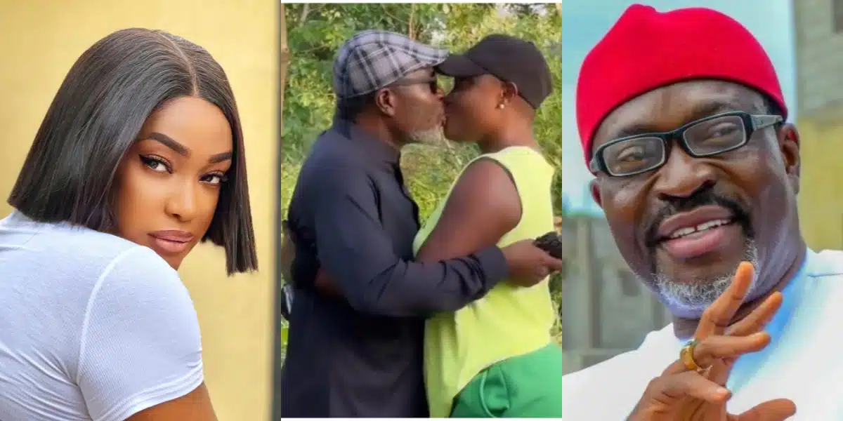 Lizzy Gold Sparks Online Reactions After Kissing Kanayo on Movie Set