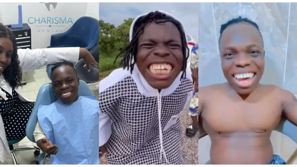 Shatta Bandle Loses Part of Newly Fixed Teeth Weeks After Flaunting Them