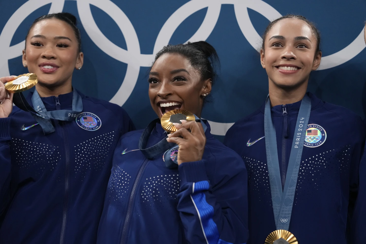 Simone Biles and Team USA  Win gold in Olympics gymnastics finals