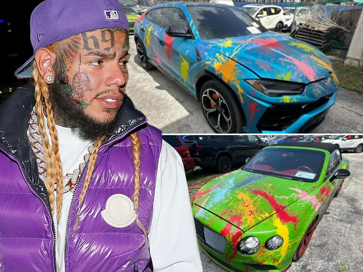 Tekashi 6ix9ine’s Lamborghini and Bentley Auctioned Off After IRS Seizure