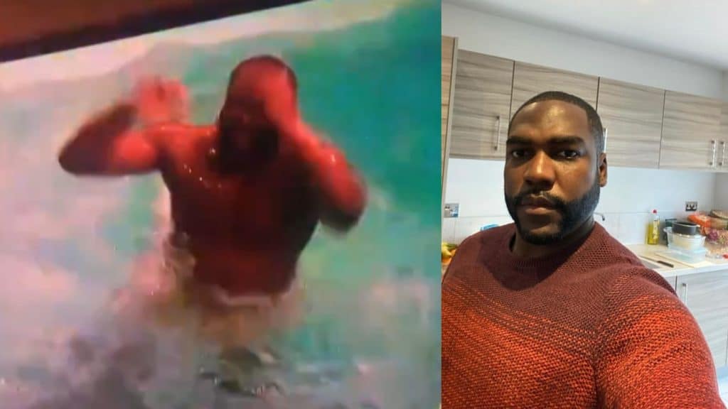 BBNaija Season 9: Tjay ‘Cheats Death’ as He’s Rescued from Pool Party Drowning