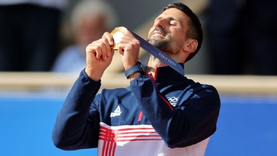 Paris Olympics: Novak Djokovic defeats Carlos Alcaraz for first Olympic gold medal