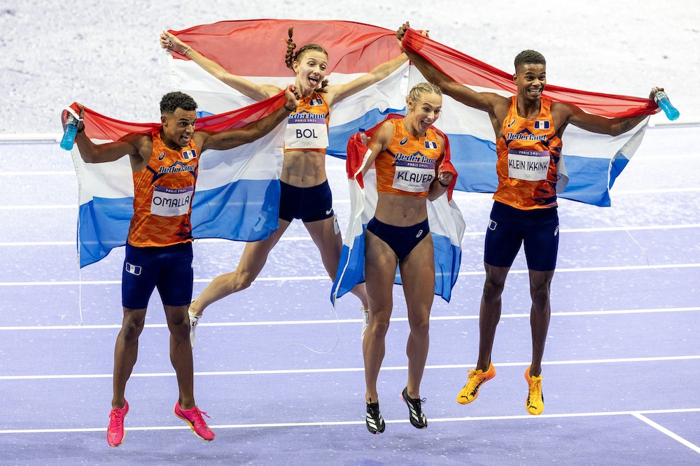 Paris Olympics: Femke Bol leads Netherlands to Olympic mixed 4x400m relay gold