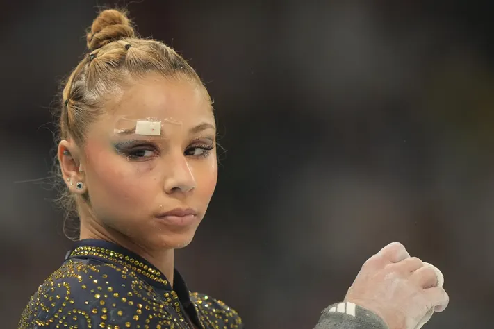 Paris Olympics: Brazilian Gymnast Flavia Saraiva Bounces Back After Eye Injury