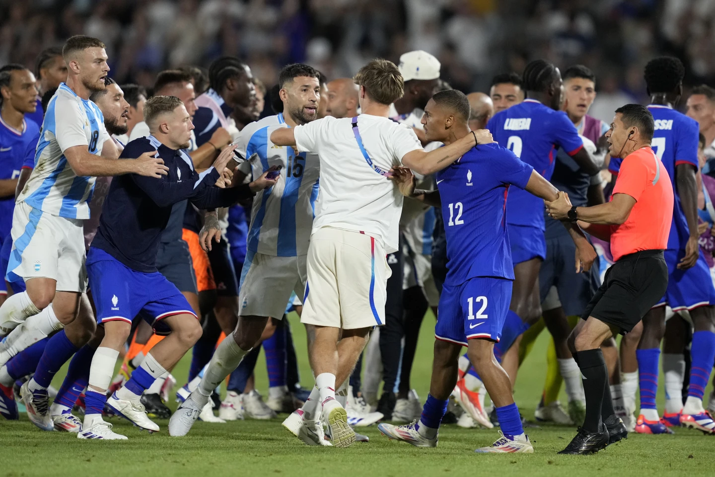 Paris Olympics: Fight Erupts After France Eliminates Argentina in Men’s Soccer