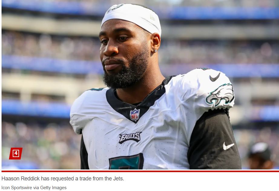 Haason Reddick Requests Trade from Jets Just Four Months After Joining the Team