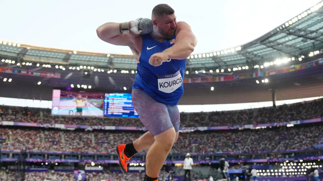 Paris Olympics: Joe Kovacs wins his third silver medal in shot put
