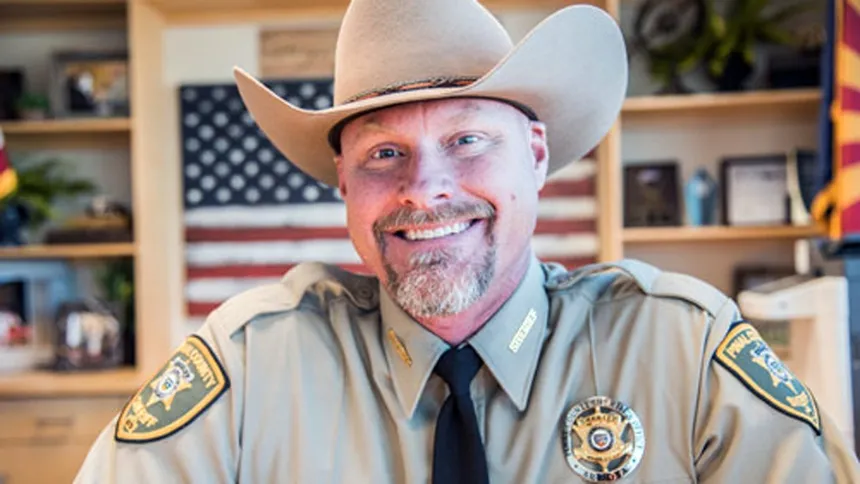 Who is Mark Lamb, Sheriff of Pinal County, Arizona?