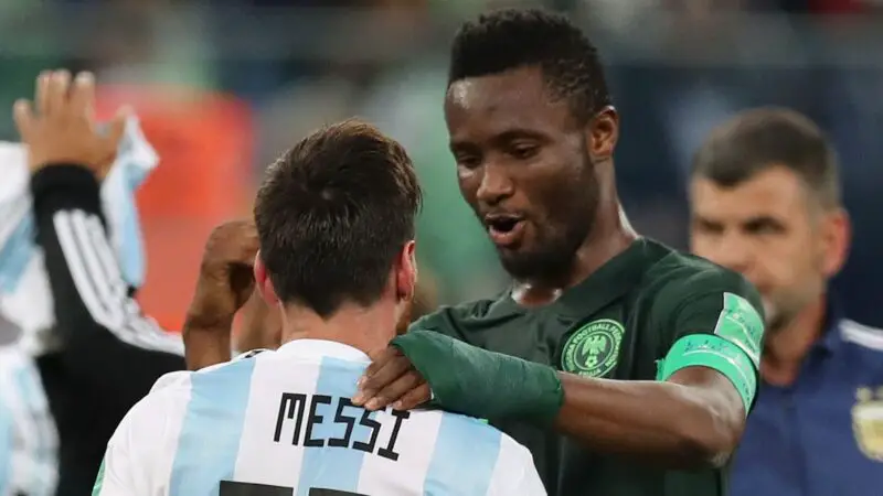Mikel Obi Playfully Accuses Messi of Winning 2005 U-20 World Cup Golden Ball Award