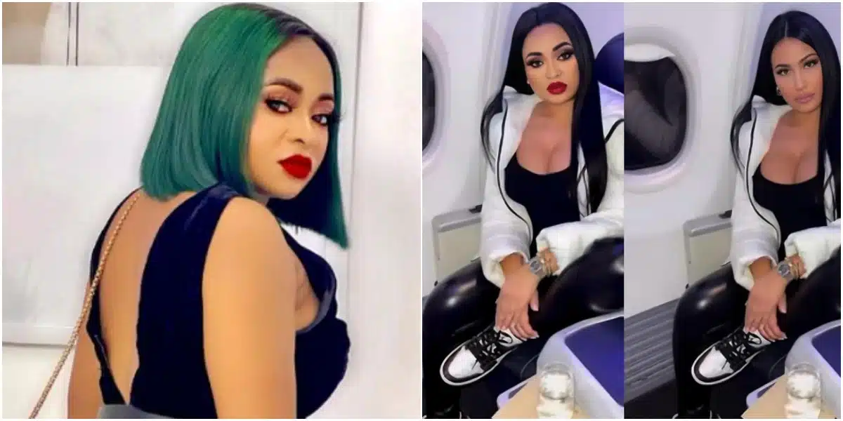 Nigerians Fume at Sholly Cutie for Photoshopping Iraqi Influencer into Her Birthday Photos