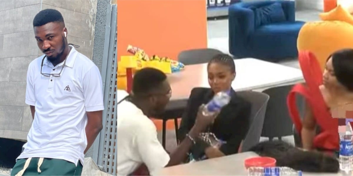 BBNaija S9: Toby Forge Advises Victoria to Loosen Up and Connect with Others